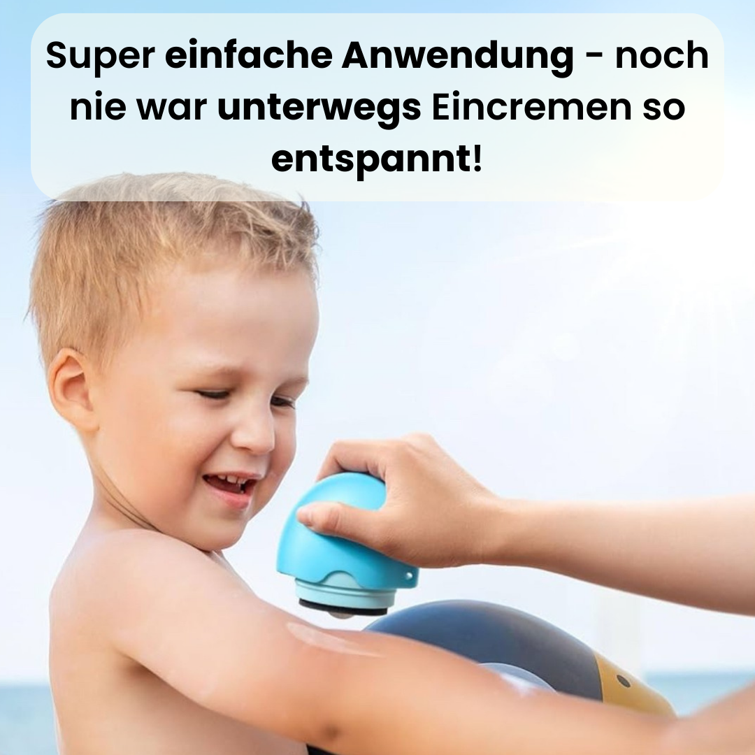 SunnyRoller™ - nie wieder klebrige Hände beim Eincremen