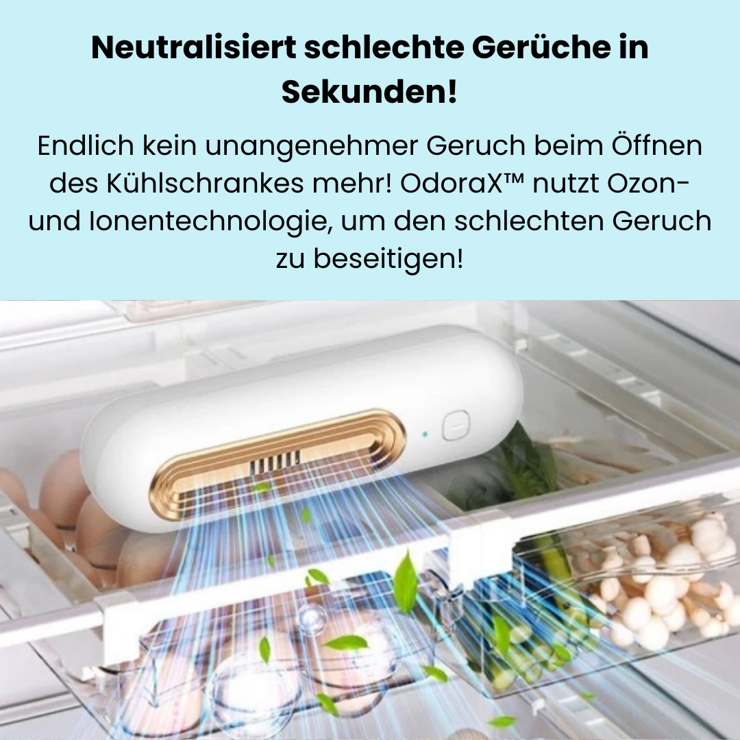 OdoraX™ - entfernt schlechte Gerüche in Sekunden